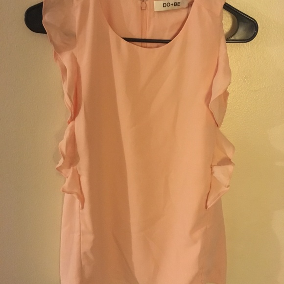 Medium Do + Be Ruffled Belt Blouse - Picture 5 of 5